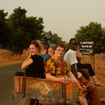 Ballade en charette au campement baobab