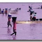 Le lac rose du Sénégal